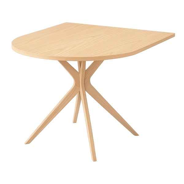 Трапезна маса от масивен ясен 90x90 cm Jubi – Ragaba