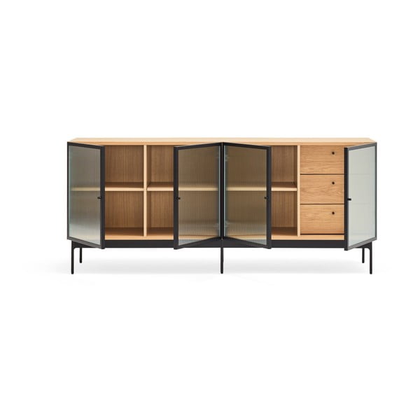 Витрина в дъбов декор 180x78 cm Blur - Teulat-image-3