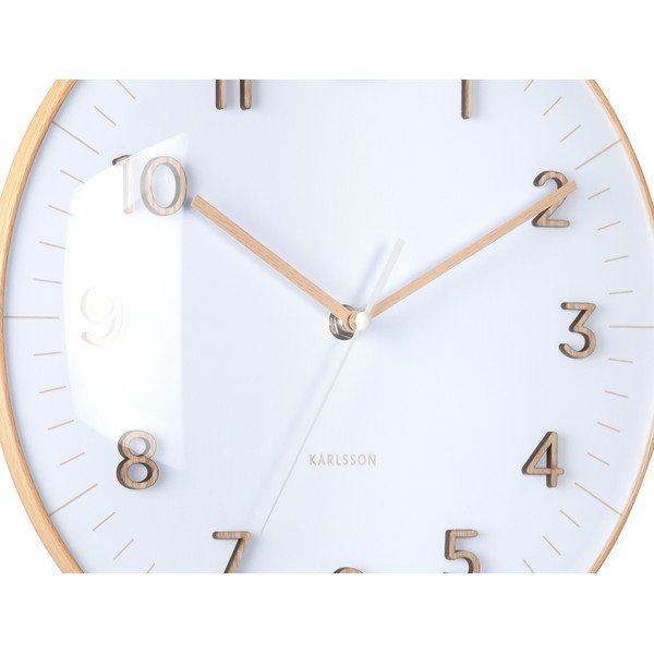 Стенен часовник ø 30 cm Esencia Dome – Karlsson-image-1