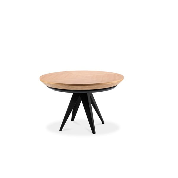 Сгъваема маса с черни метални крака , ø 120 cm Magnus - Windsor & Co Sofas