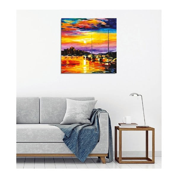 Репродукция на стена върху платно Леонид Афрамов, 45 x 45 cm - Wallity-image-2