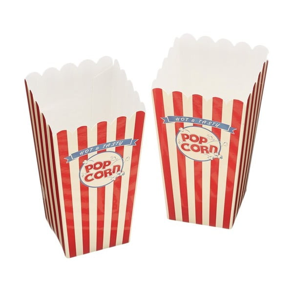 Sada 6 kelímků na popcorn Kitchen Craft Stateside 