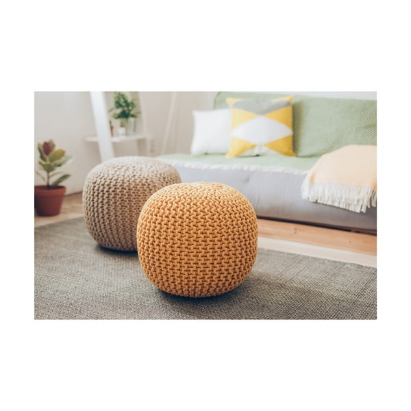 Горчично жълт диван Jagger pouf - Bonami Essentials-image-4