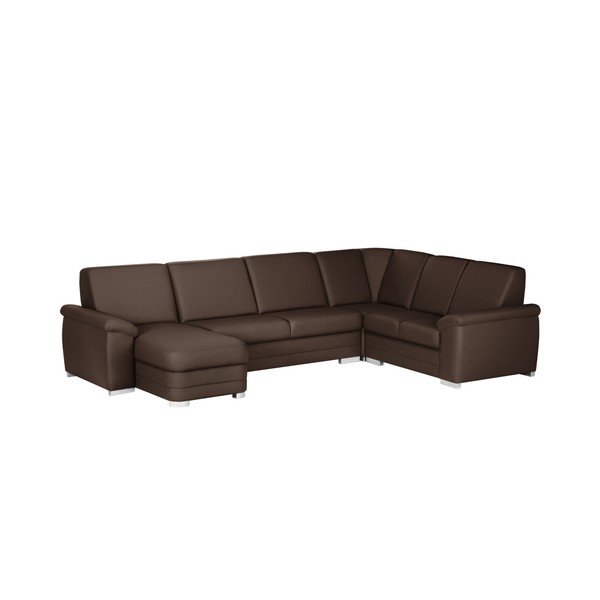 Кафяв диван Bossi Big, ляв ъгъл - Florenzzi