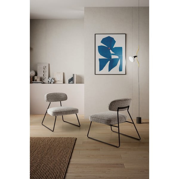 Черно-бяло кресло Elon – Marckeric-image-1