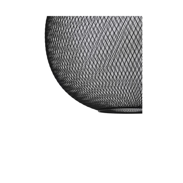 Матово-черно висящо осветително тяло с метален абажур ø 50 cm Reilley – Light & Living-image-2