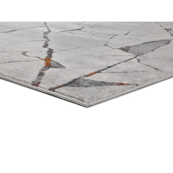 Сив килим Berlin Marble, 133 x 190 cm - Universal-image-2