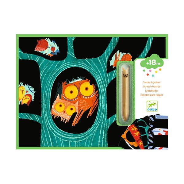 Картинки за скречове Zvířátka - Djeco-image-1