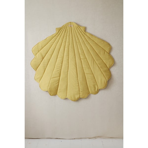 Жълто бебешко одеяло за игра Honey - Moi Mili-image-1