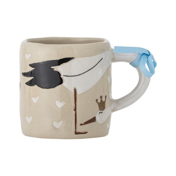 Бежова керамична детска чаша 225 ml Bambino – Bloomingville Mini-image-3