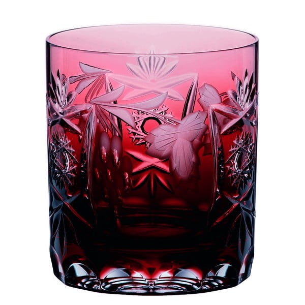 Чаша за уиски от червено кристално стъкло Чаша за уиски Copper Ruby, 250 ml Traube - Nachtmann