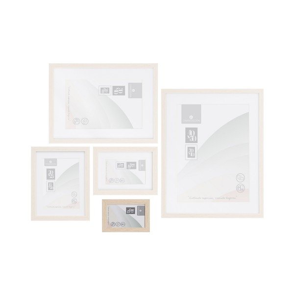 Стояща/висяща рамка в естествен цвят 12,5x17,5 cm Sencillo – Casa Selección-image-3