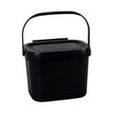 Черен контейнер за компостируеми отпадъци 2,5 л - Addis