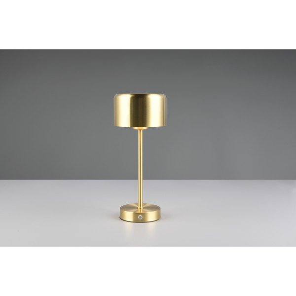 LED настолна лампа с възможност за димиране в златисто (височина 30 cm) Jeff - Reality-image-3