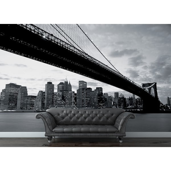 Velkoformátová tapeta NY a Brooklynský most, 315x232 cm