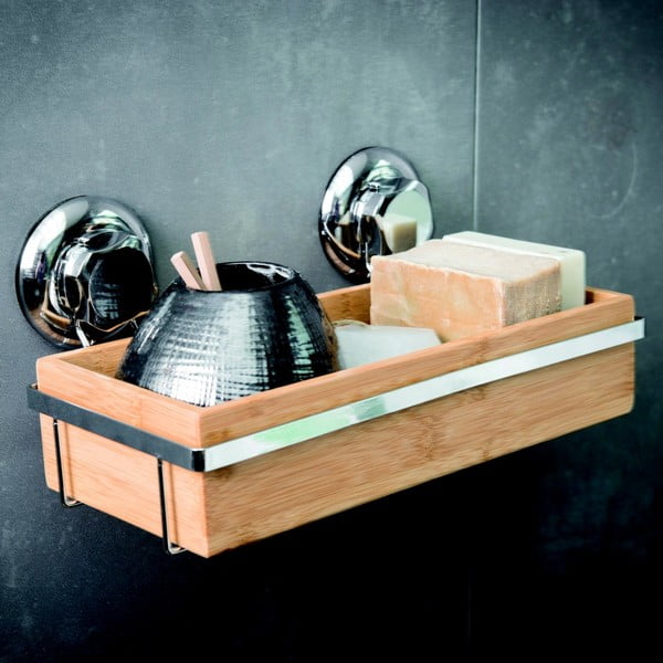 Бамбуков държач за аксесоари за баня Spa - Compactor-image-2