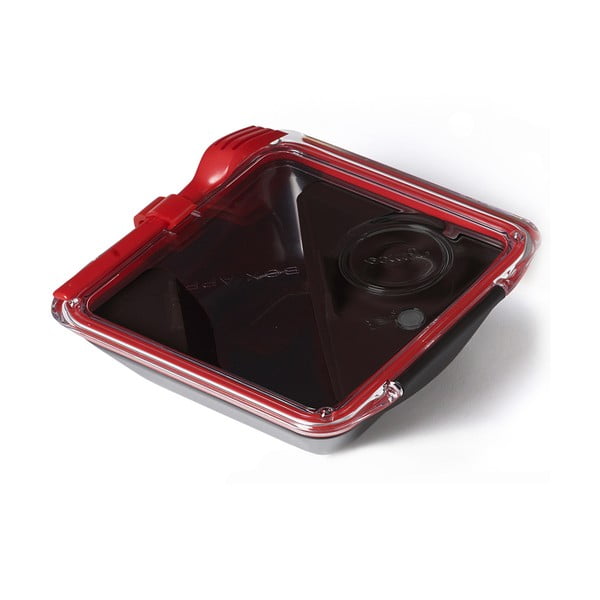 Černý svačinový box Black + Blum Apetit, 880 ml-image-1