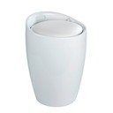 Бял кош за пране и табуретка в едно , 20 л Candy - Wenko