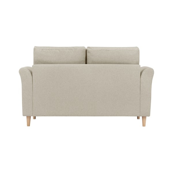 Бежов двуместен диван Smooth - Kooko Home-image-3