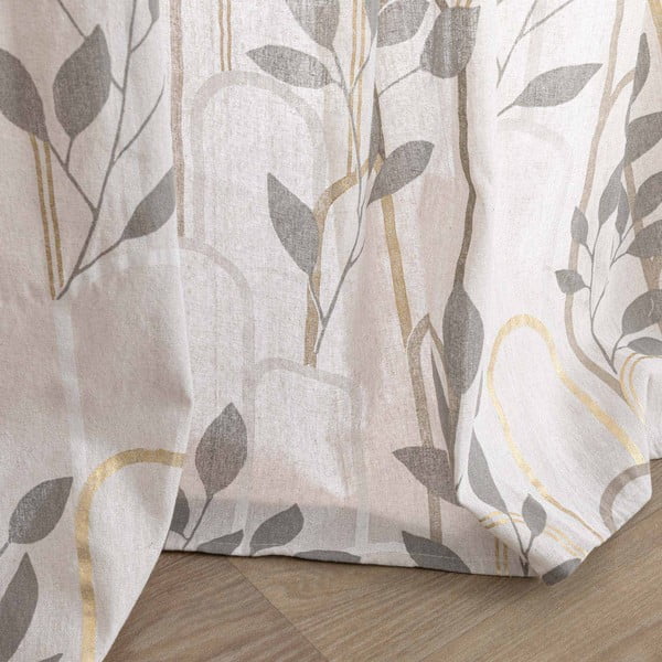 Сиво перде 140x240 cm Roseris – douceur d'intérieur-image-4