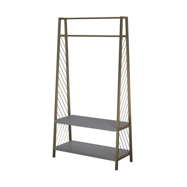 Коридор в сиво-златист цвят Brielle - CosmoLiving by Cosmopolitan-image-3