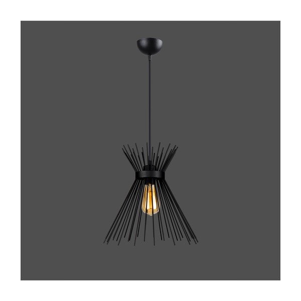 Черна метална лампа Izmir - Squid Lighting-image-1