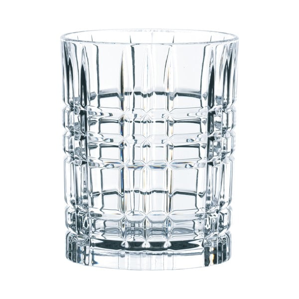 Комплект от 2 кристални чаши и ледогенератор Whiskey, 345 ml Square - Nachtmann
