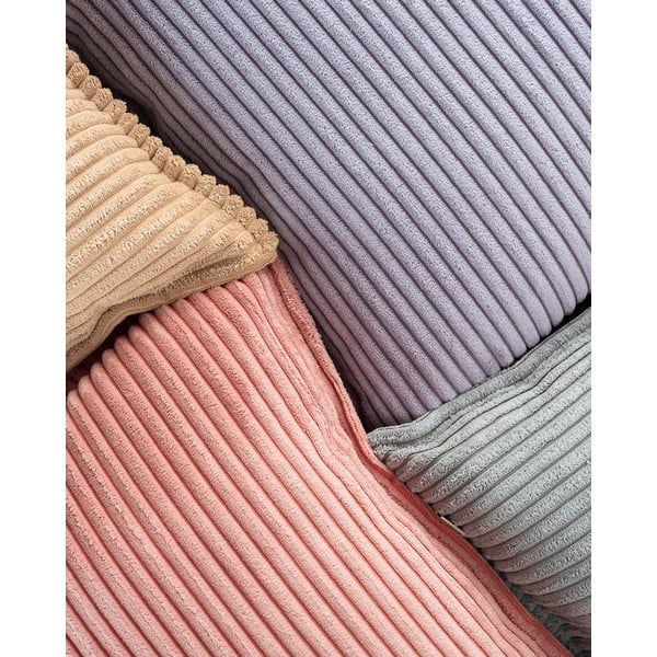 Синя детска възглавница за диван от рипсено кадифе Block – Wigiwama-image-4