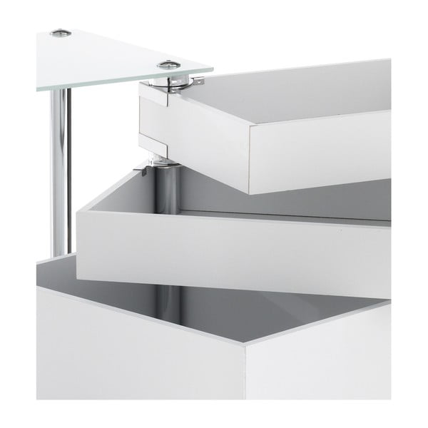 Бяла подвижна количка с 5 чекмеджета Bobo Big Bobo - Tomasucci-image-2