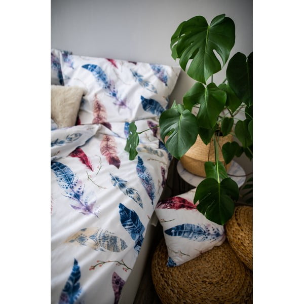 Памучно спално бельо за единично легло 140x200 cm LP Dita Piume - Cotton House-image-3