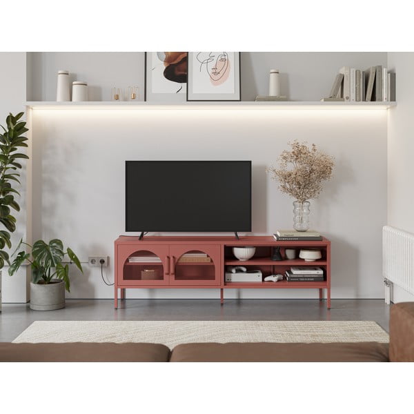 Маса за телевизор в тухлен цвят 160x50 cm Diora – Marckeric-image-1