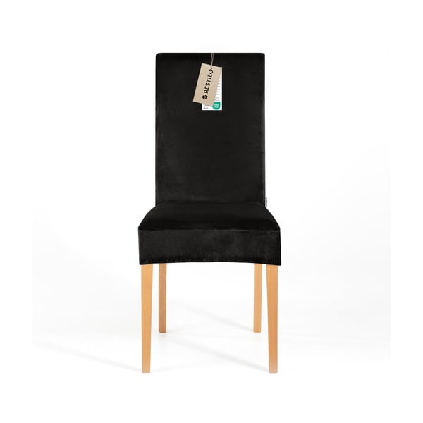 Черно ластично покривало за стол 48 cm Sento – Restilo
