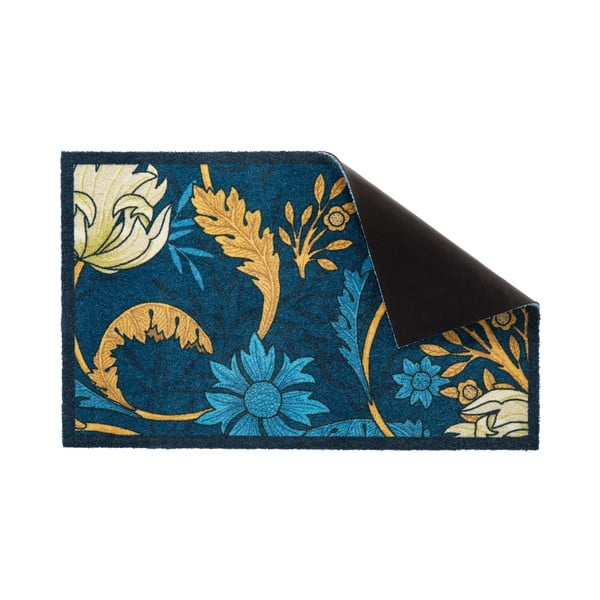 Изтривалка 50x80 cm William Morris Blue – Artsy Doormats-image-4