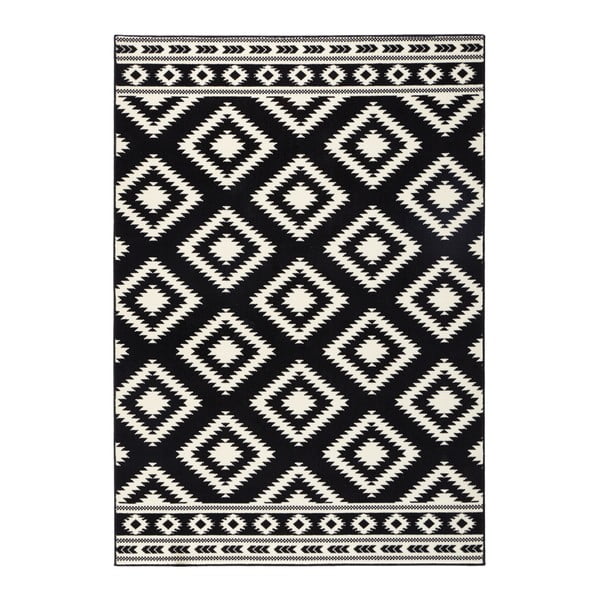 Черно-бял килим Етно, 120 x 170 cm Gloria - Hanse Home