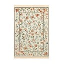 Кремав килим от вискоза 195x300 cm Oriental Flowers – Nouristan