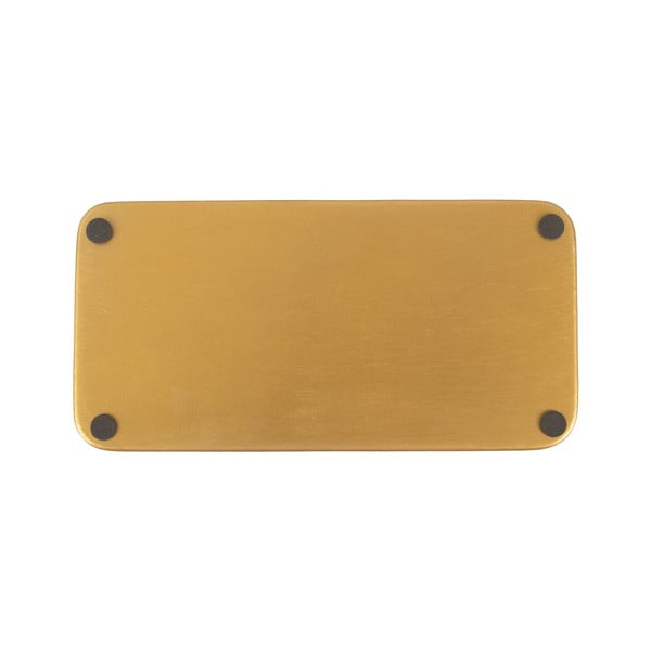 Метален поднос в черно и златно Празничен, 13 x 25 cm - PT LIVING-image-2