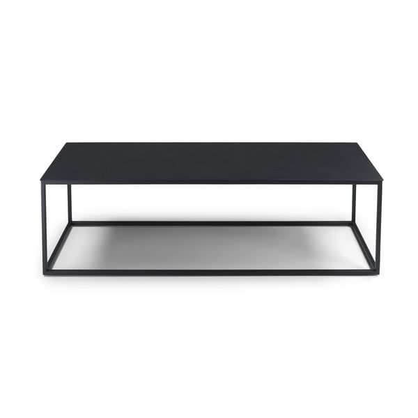 Черна метална маса за кафе 40x120 cm Store - Spinder Design
