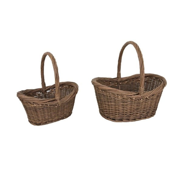 Комплект от 2 плетени кошници Paniers - Antic Line