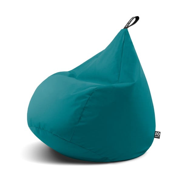 Тюркоазен пуф Drop XL – So Soft?