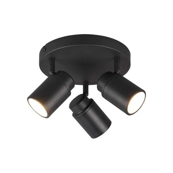 Матово черен метален прожектор Angelo - Trio-image-4