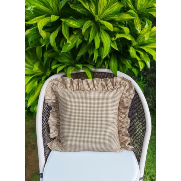 Памучна калъфка за възглавница 45x45 cm Ruffled – Mila Home-image-1