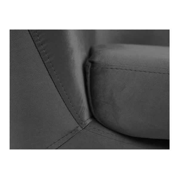 Šedé křeslo Mazzini Sofas Amelie-image-1
