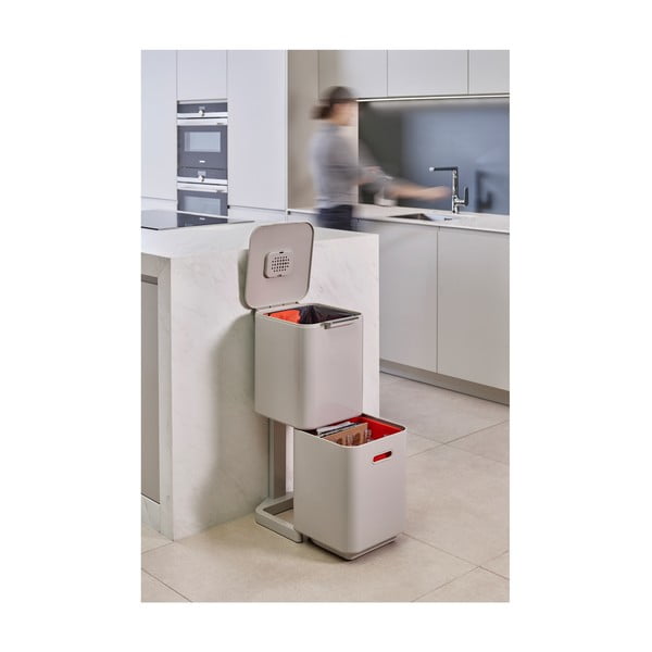 Totem Compact, кремаво-бял, 40 л - Joseph Joseph-image-1