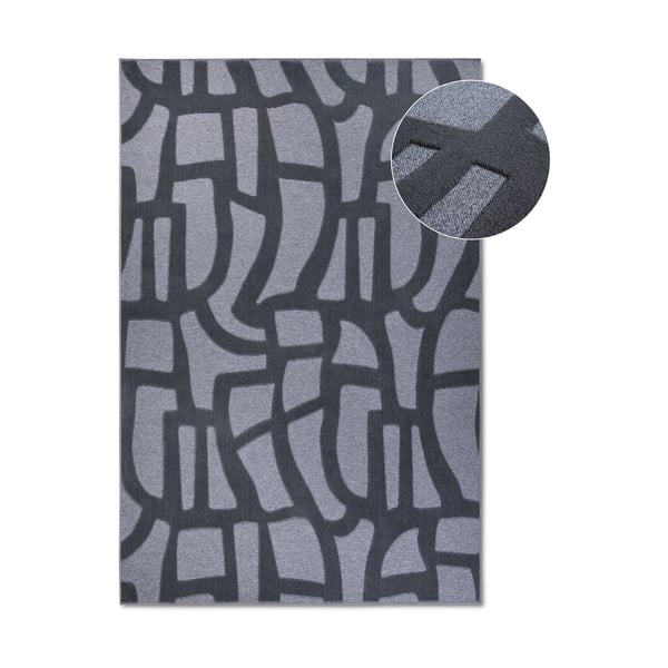 Тъмносин килим от рециклирани влакна 160x230 cm Therese – Villeroy&Boch