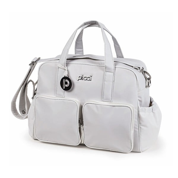 Bílá taška s přebalovací podložkou Picci