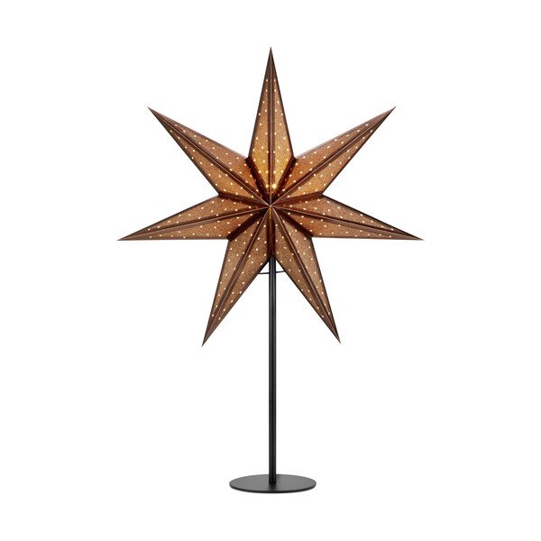 Кафява коледна светлинна украса – Markslöjd