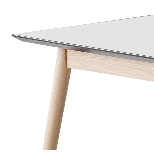 Сгъваема трапезна маса с бял плот 90x165 cm Meza – Hammel Furniture-image-4