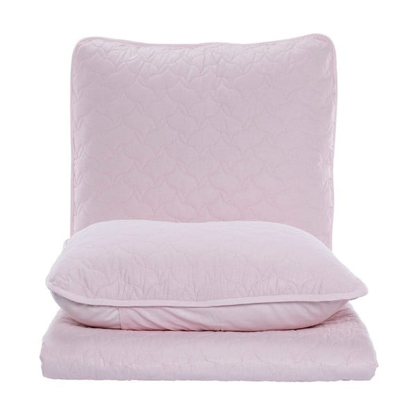 Комплект от 2 калъфки за възглавници и покривка за легло Облачно, 180 x 240 cm - Bella Maison