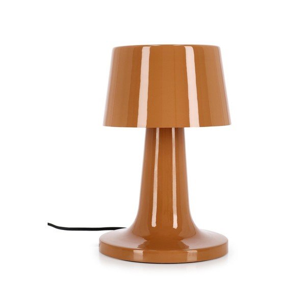 Оранжева метална LED настолна лампа с метален абажур (височина 51 cm) Turner – Bizzotto