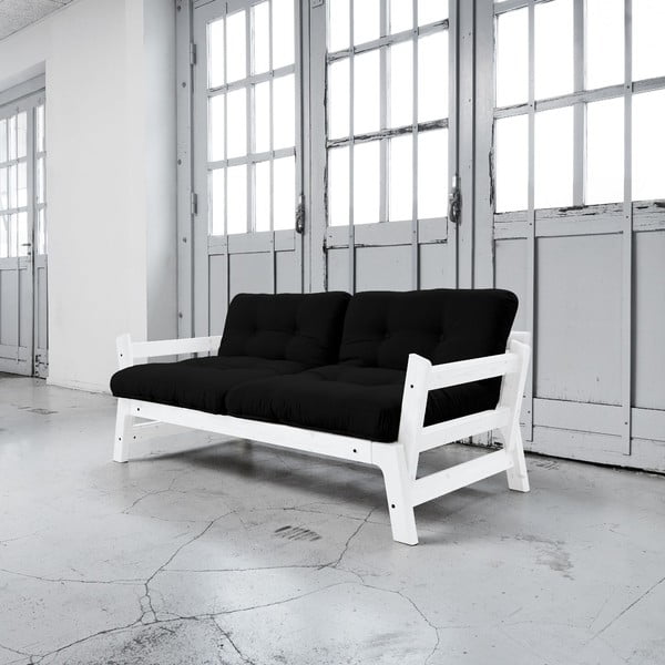 Rozkládací pohovka Karup Step White/Black